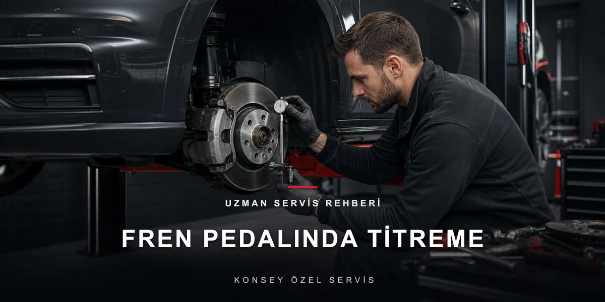Fren Pedalında Titreme: Disk Salgısının El Yazısı için Konsey Özel Servis görseli