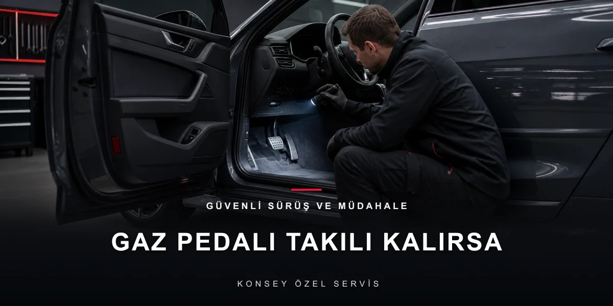 Gaz Pedalı Takılı Kalırsa: Kontrolü Geri Alma Protokolü için Konsey Özel Servis görseli