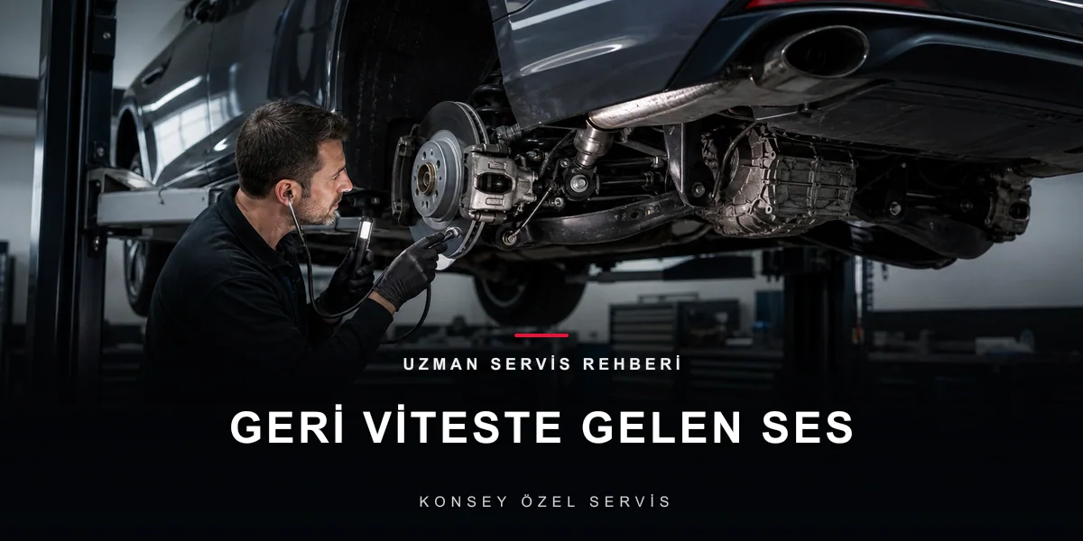 Geri Viteste Çıyaklama/Ötme: Geri Geri Gelen Sesin Nedenleri için Konsey Özel Servis görseli