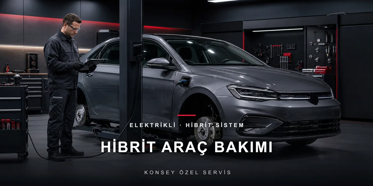 Hibrit Araç Bakımı: Neler Değişir, Neler Aynı Kalır? için Konsey Özel Servis görseli