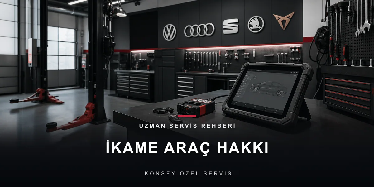 Onarım Sürerken İkame Araç: Poliçenizde Var mı, Nasıl Kullanılır? için Konsey Özel Servis görseli
