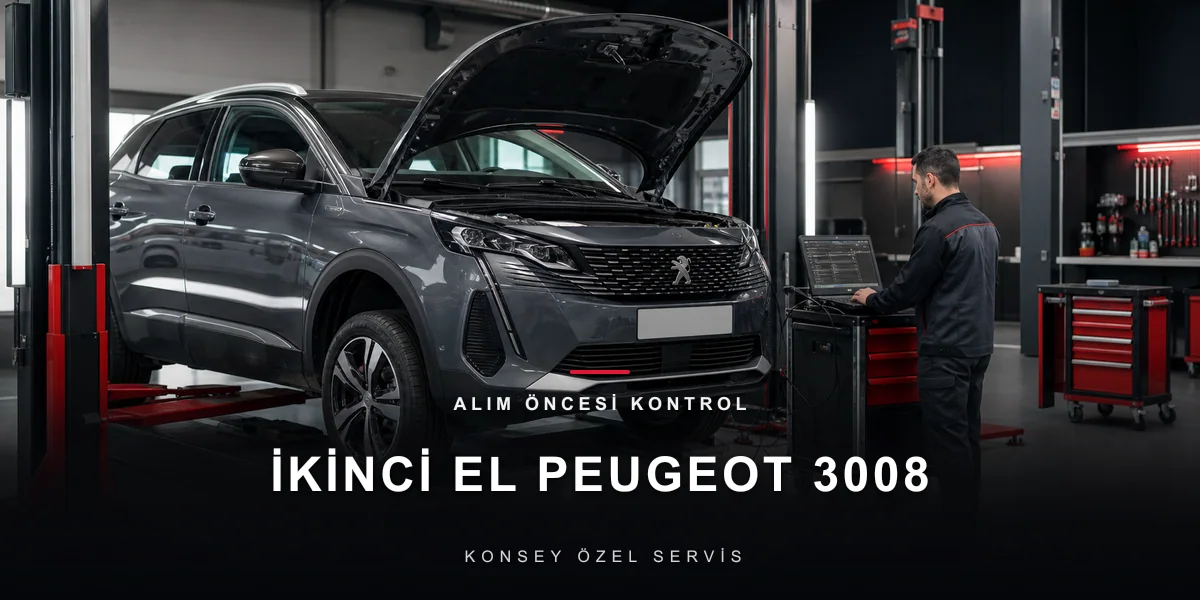 İkinci El Peugeot 3008 Alma Rehberi: P84 Kasa ve EAT8 Notları için Konsey Özel Servis görseli