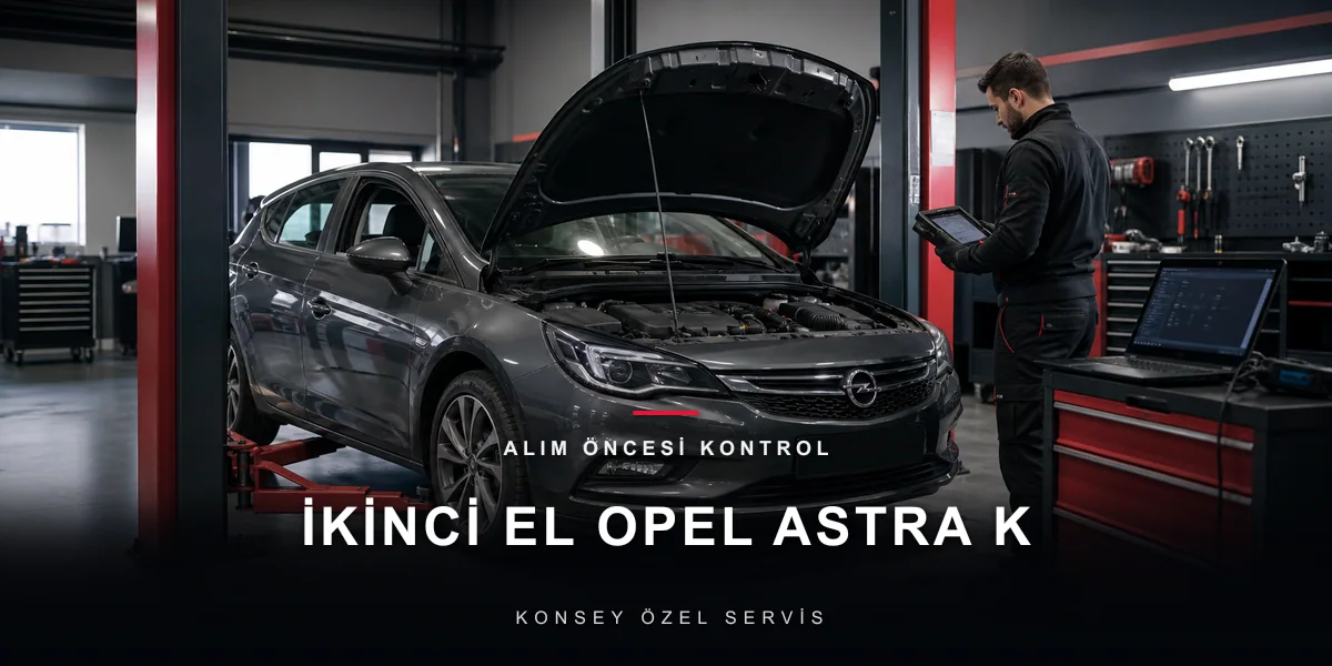 İkinci El Opel Astra K Alma Rehberi: 1.4 ve 1.6 Dizel Dosyası için Konsey Özel Servis görseli