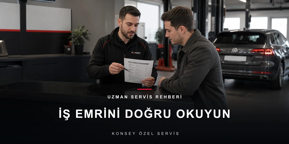 İş Emrine Ne Zaman İmza Atmalı? Onay Süreci ve Ek İşlem Koruması için Konsey Özel Servis görseli