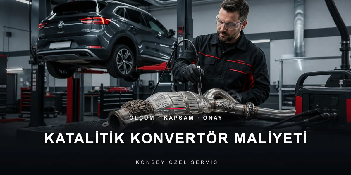 Katalizör (Katalitik Konvertör) Fiyatı: Neden Bu Kadar Pahalı? için Konsey Özel Servis görseli