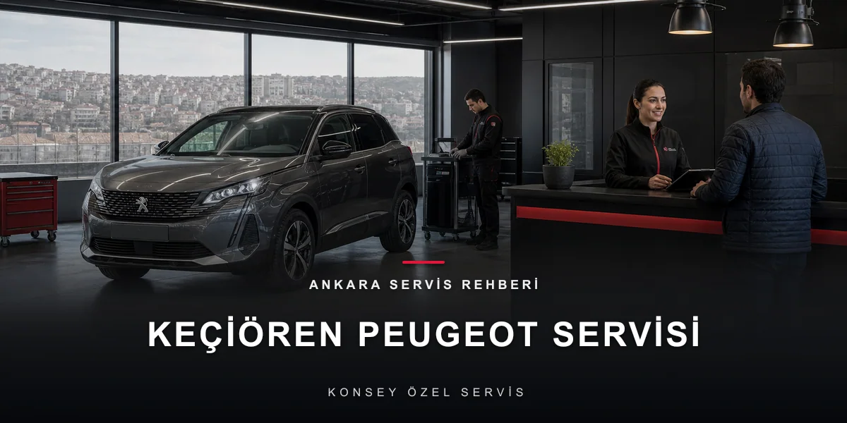 Keçiören Peugeot Servisi: PureTech/BlueHDi Uzmanlığı Kuzeyde için Konsey Özel Servis görseli