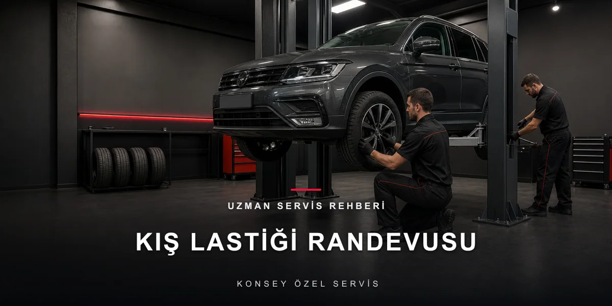Kış Lastiğine Ne Zaman Randevu? Kasım Kuyruğuna Kalmama Stratejisi için Konsey Özel Servis görseli