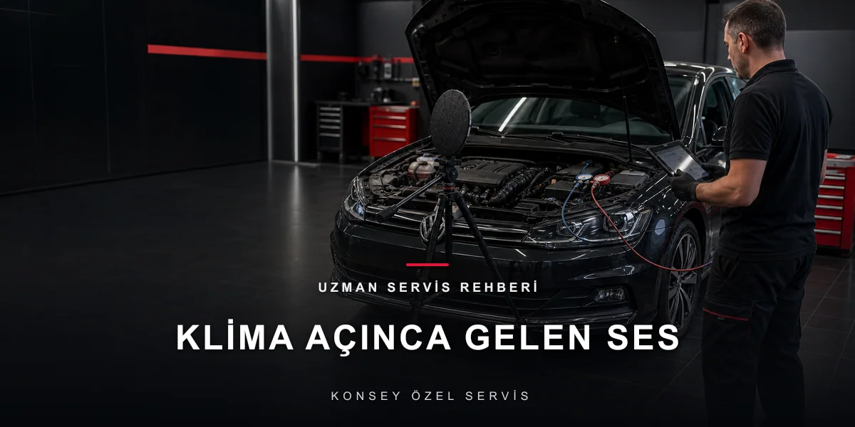 Klima Açınca Gelen Sesler: Kompresörün Ses Sözlüğü için Konsey Özel Servis görseli