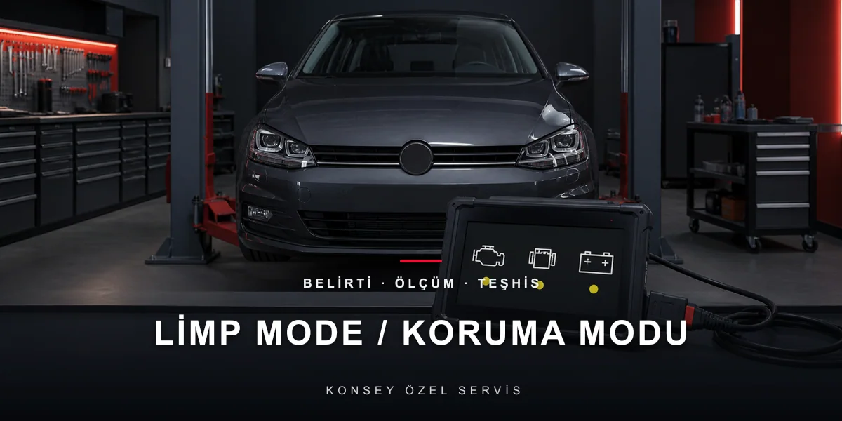 Limp Mode Nedir? Aracın 'Emniyet Modu'na Alması Ne Anlatır? için Konsey Özel Servis görseli