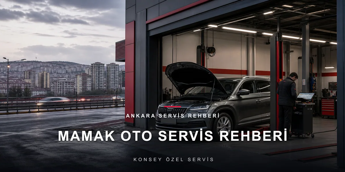 Mamak'ta Oto Servis: Şeffaf Fiyatlı Özel Servis için Konsey Özel Servis görseli