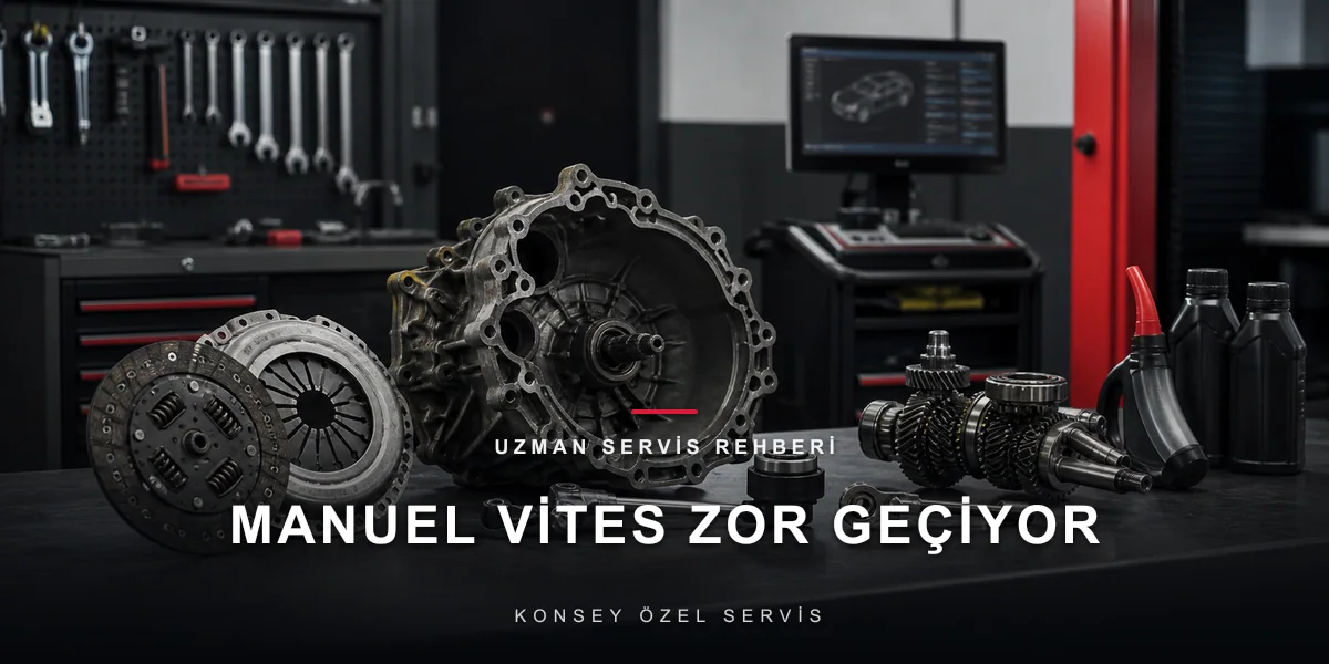 Manuel Vites Zor Geçiyor: Debriyaj mı, Kutu mu, Yağ mı? için Konsey Özel Servis görseli