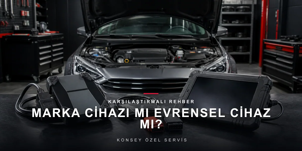 ODIS/DiagBox vs Evrensel Cihaz: Teşhiste Fark Nerede Başlar? için Konsey Özel Servis görseli