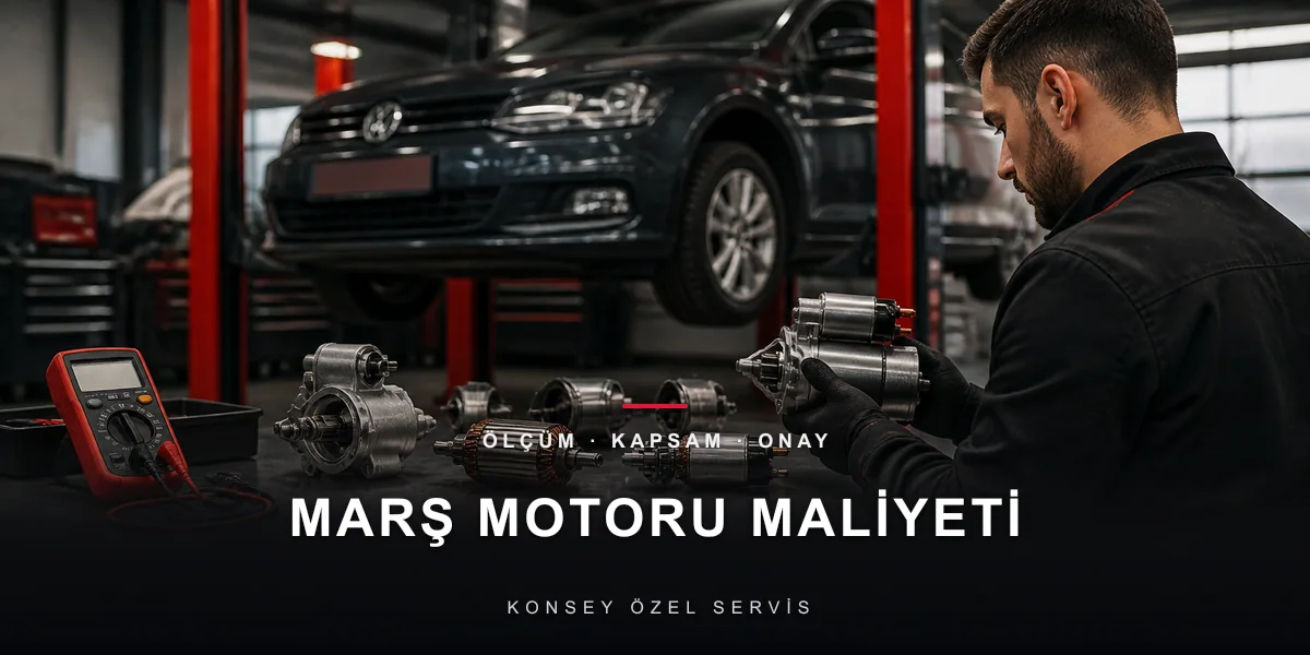 Marş Motoru Fiyatı: Revizyondan Değişime Seçenekler için Konsey Özel Servis görseli