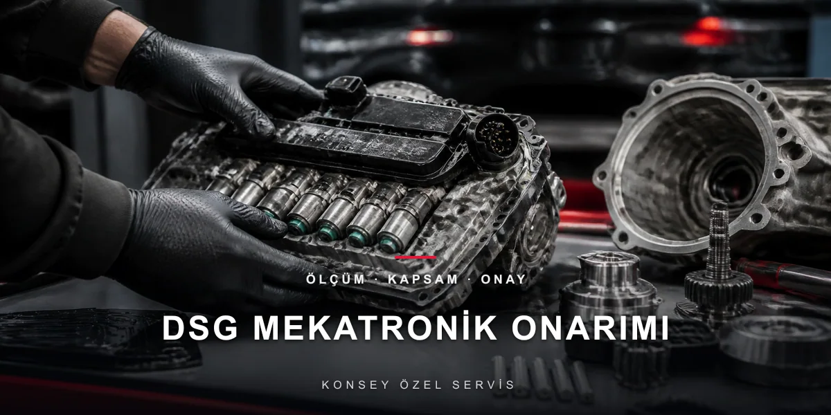 DSG Mekatronik Tamir Fiyatı: Onarım, Revizyon, Değişim Merdiveni için Konsey Özel Servis görseli