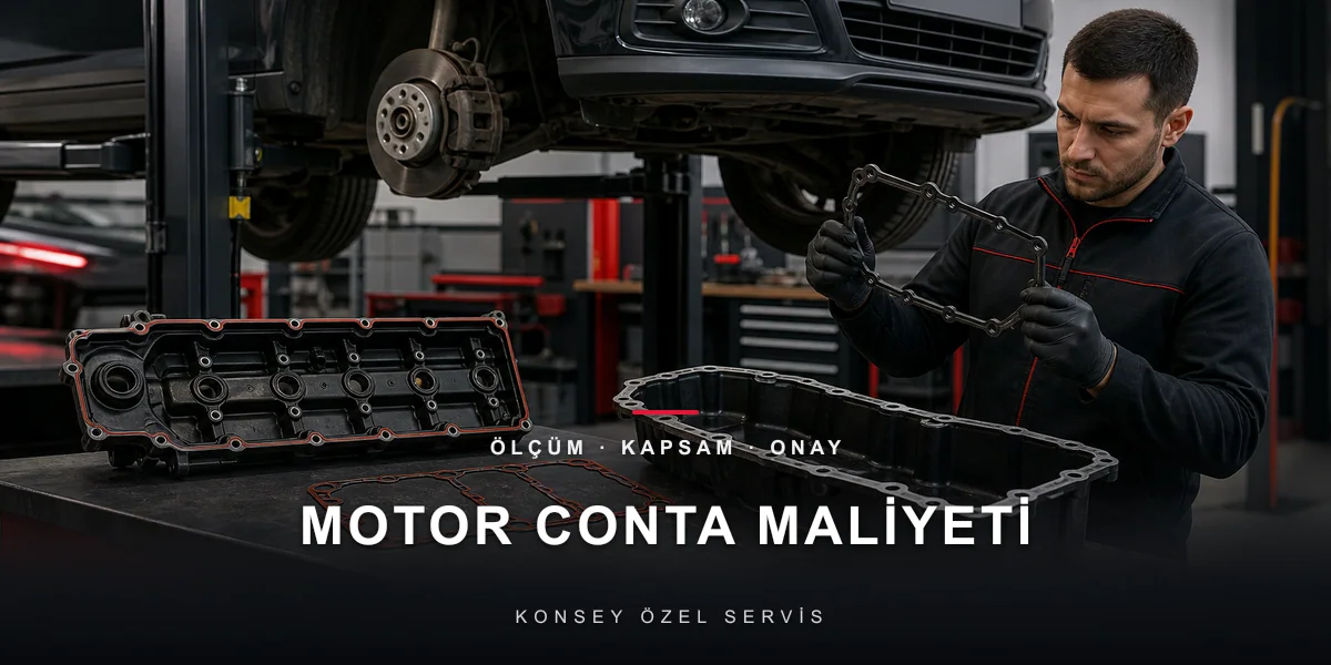 Külbütör ve Karter Contası Fiyatı: Sızıntının Onarım Ekonomisi için Konsey Özel Servis görseli
