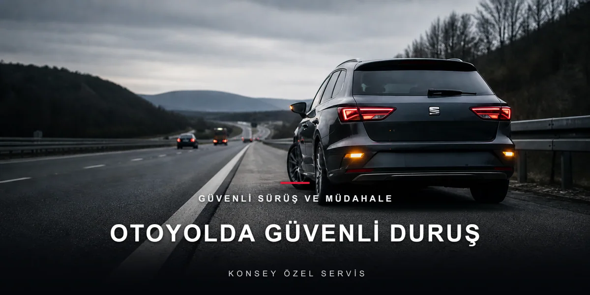 Otoyolda Acil Duruş: Emniyet Şeridinin Hayat Kuralları için Konsey Özel Servis görseli