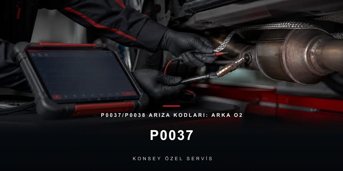 P0037/P0038 Arıza Kodları: Arka O2 Isıtıcı Düşük-Yüksek için Konsey Özel Servis görseli