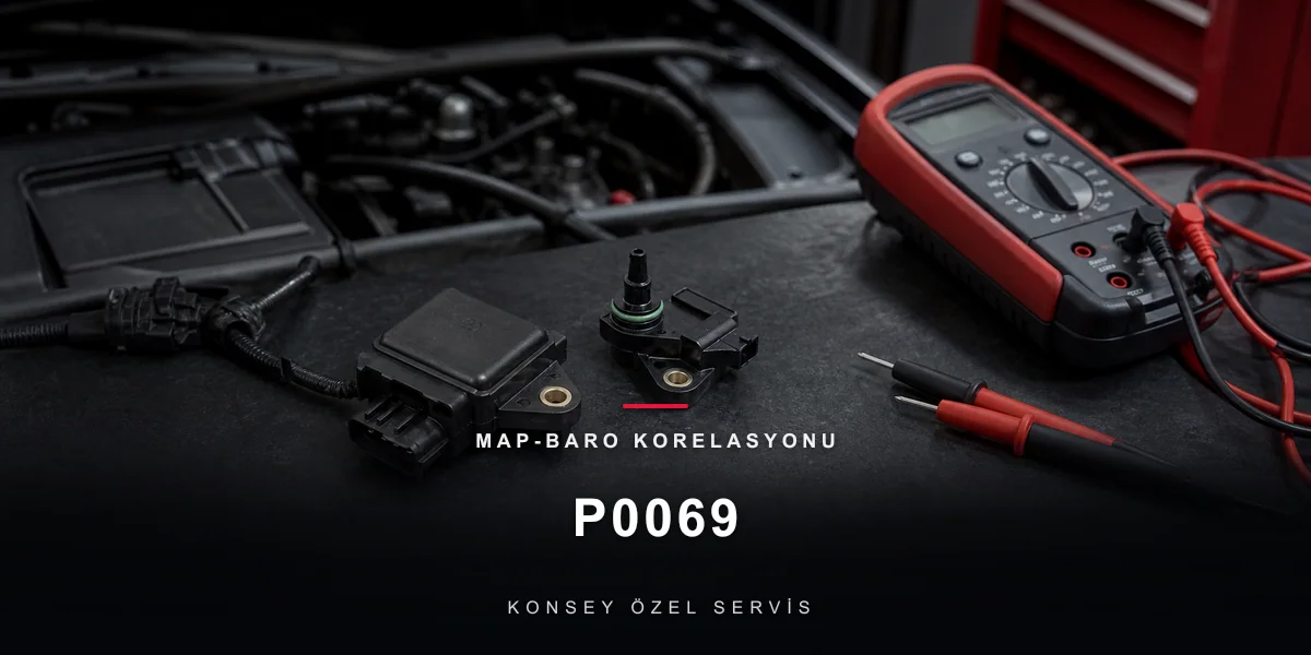 P0069 Arıza Kodu: MAP-BARO Korelasyonu — İki Barometrenin Kavgası için Konsey Özel Servis görseli