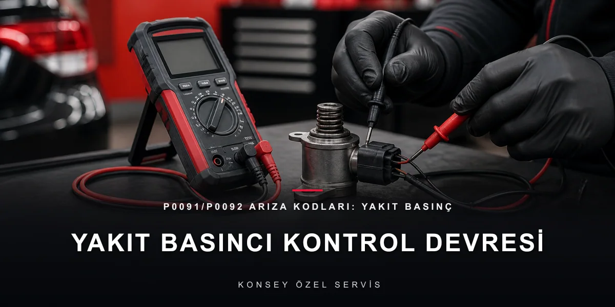 P0091/P0092 Arıza Kodları: Yakıt Basınç Regülatörü 1 Düşük-Yüksek için Konsey Özel Servis görseli