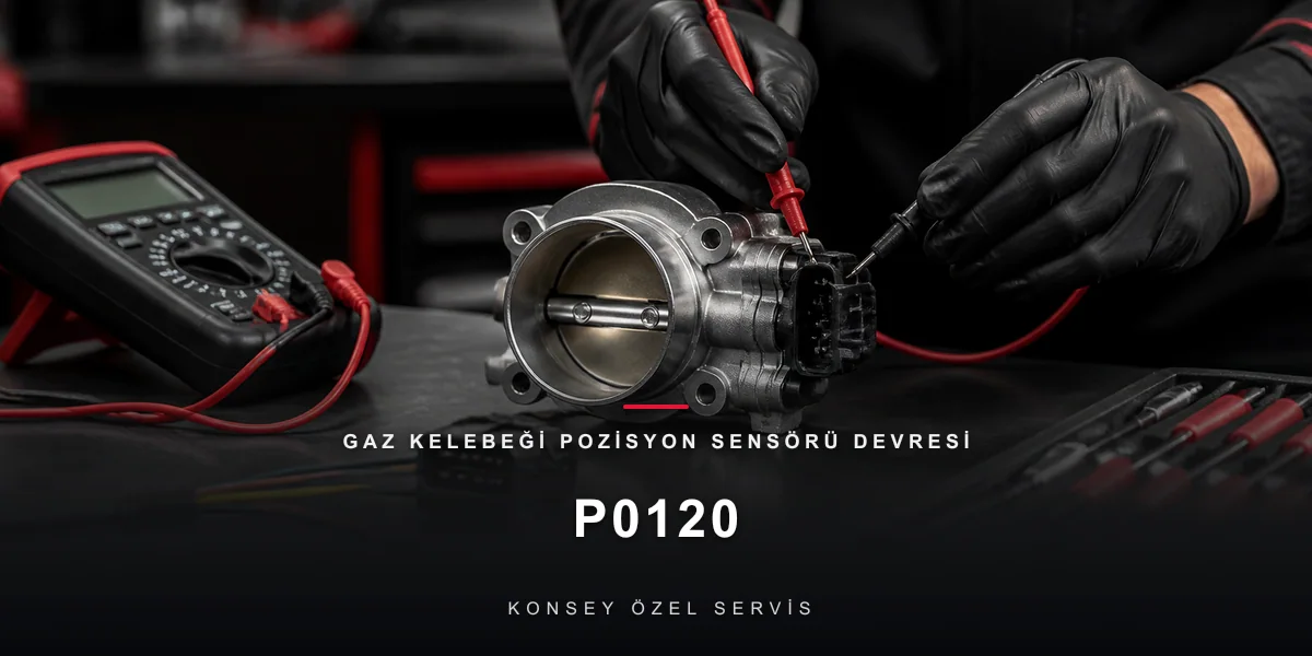 P0120 Arıza Kodu: Gaz Kelebeği Pozisyon Sensörü Devresi için Konsey Özel Servis görseli