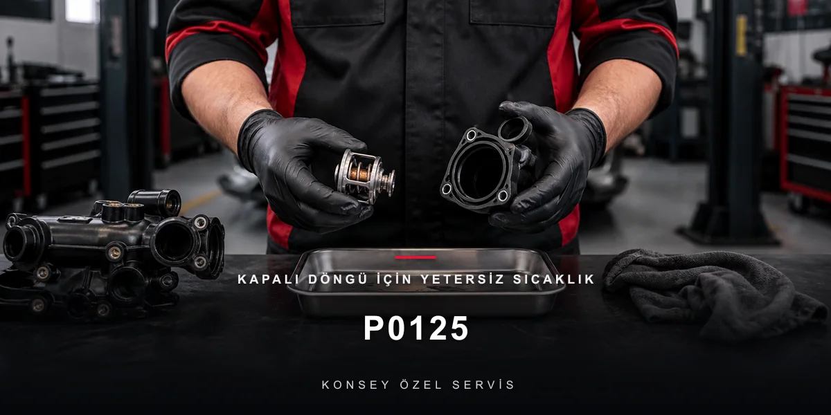 P0125 Arıza Kodu: Kapalı Döngü İçin Yetersiz Sıcaklık için Konsey Özel Servis görseli