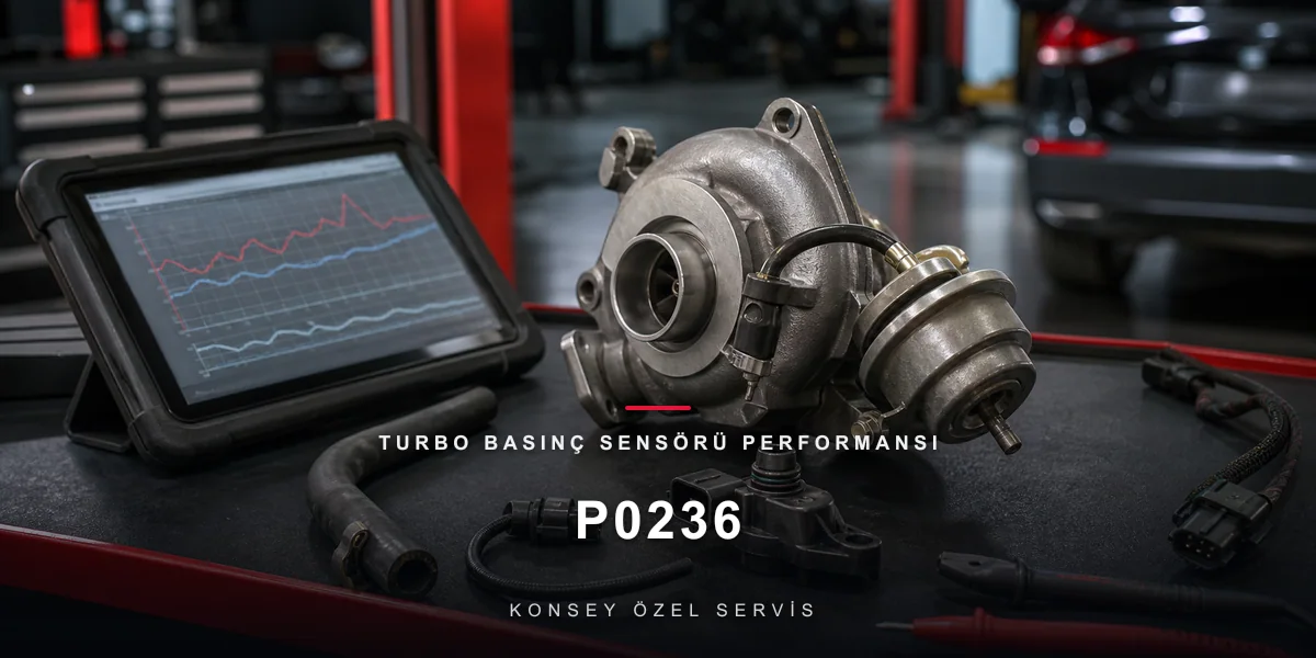 P0236 Arıza Kodu: Turbo Basınç Sensörü Performansı — Şüpheli Dolgu Raporu için Konsey Özel Servis görseli