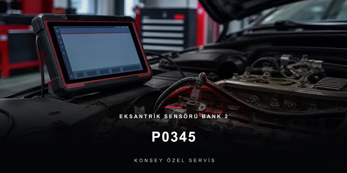 P0345 Arıza Kodu: Eksantrik Sensörü Bank 2 — V Motor Adresi için Konsey Özel Servis görseli
