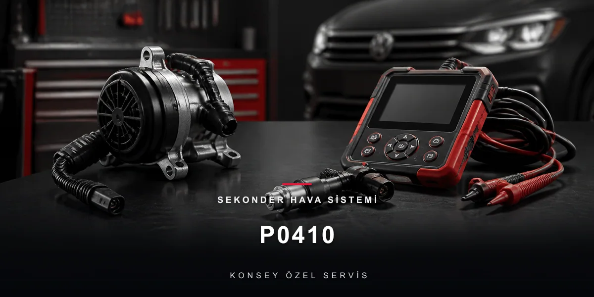 P0410 Arıza Kodu: Sekonder Hava Sistemi — Soğuk Sabah Pompası için Konsey Özel Servis görseli