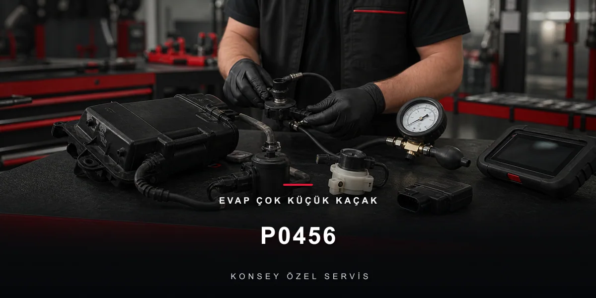 P0456 Arıza Kodu: EVAP Çok Küçük Kaçak — Kılcal Sızıntının Peşinde için Konsey Özel Servis görseli