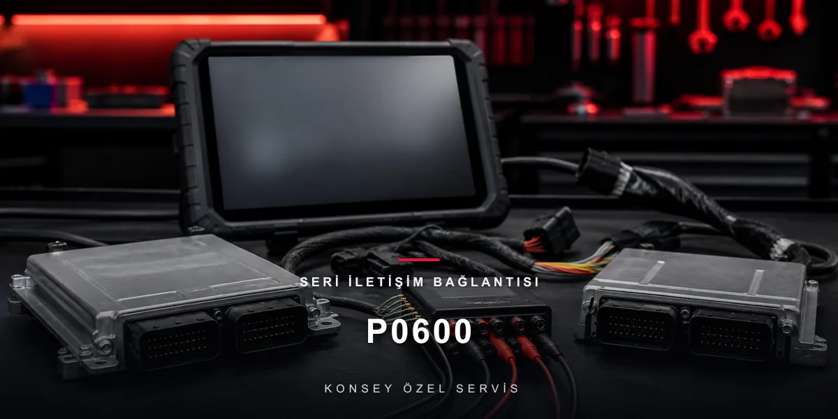 P0600 Arıza Kodu: Seri İletişim Bağlantısı — Beyinler Arası Eski Köprü için Konsey Özel Servis görseli