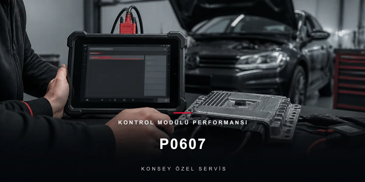 P0607 Arıza Kodu: Kontrol Modülü Performansı — Yorgun Beyin Sendromu için Konsey Özel Servis görseli