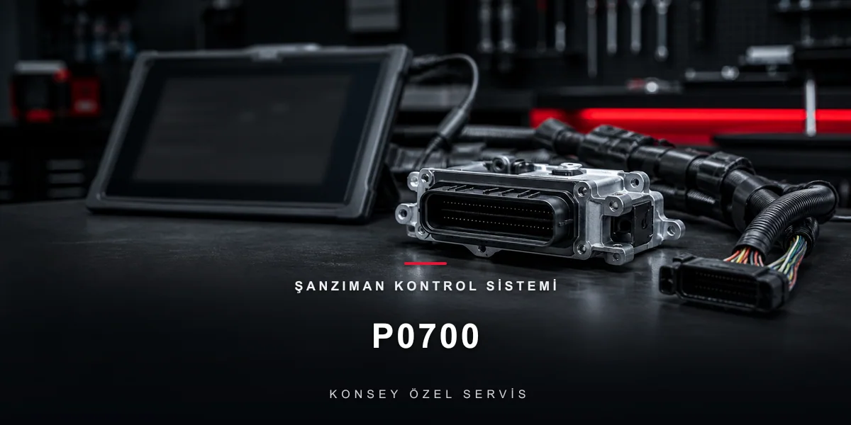 P0700 Arıza Kodu: Şanzıman Kontrol Sistemi — Kapı Zili Kodu için Konsey Özel Servis görseli