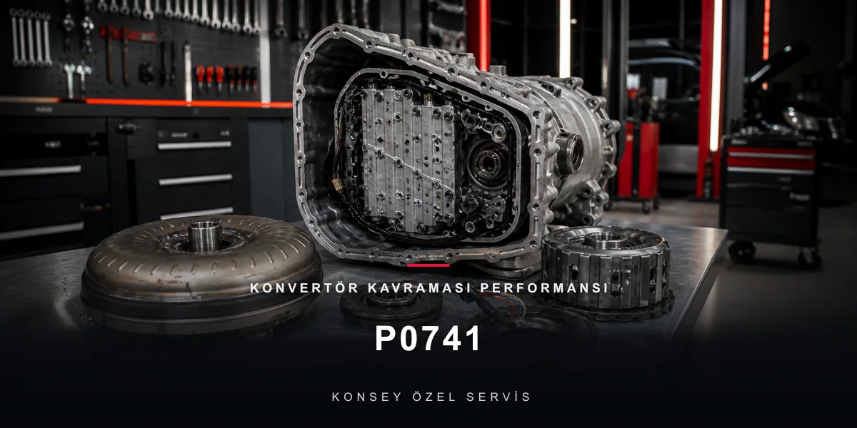 P0741 Arıza Kodu: Konvertör Kavraması Performansı — Tutmayan Kilit için Konsey Özel Servis görseli