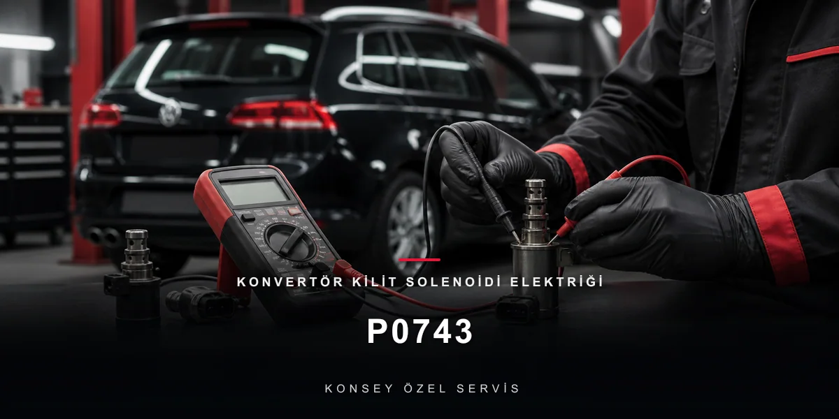 P0743 Arıza Kodu: Konvertör Kilit Solenoidi Elektriği için Konsey Özel Servis görseli