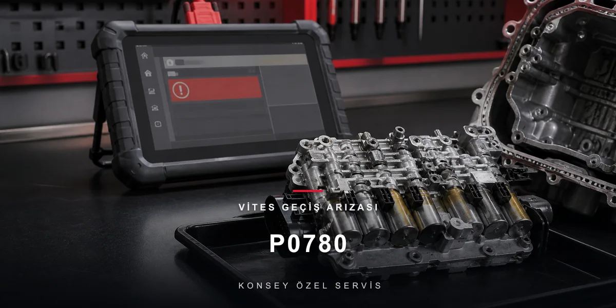 P0780 Arıza Kodu: Vites Geçiş Arızası — Genel Shift Şikâyeti için Konsey Özel Servis görseli
