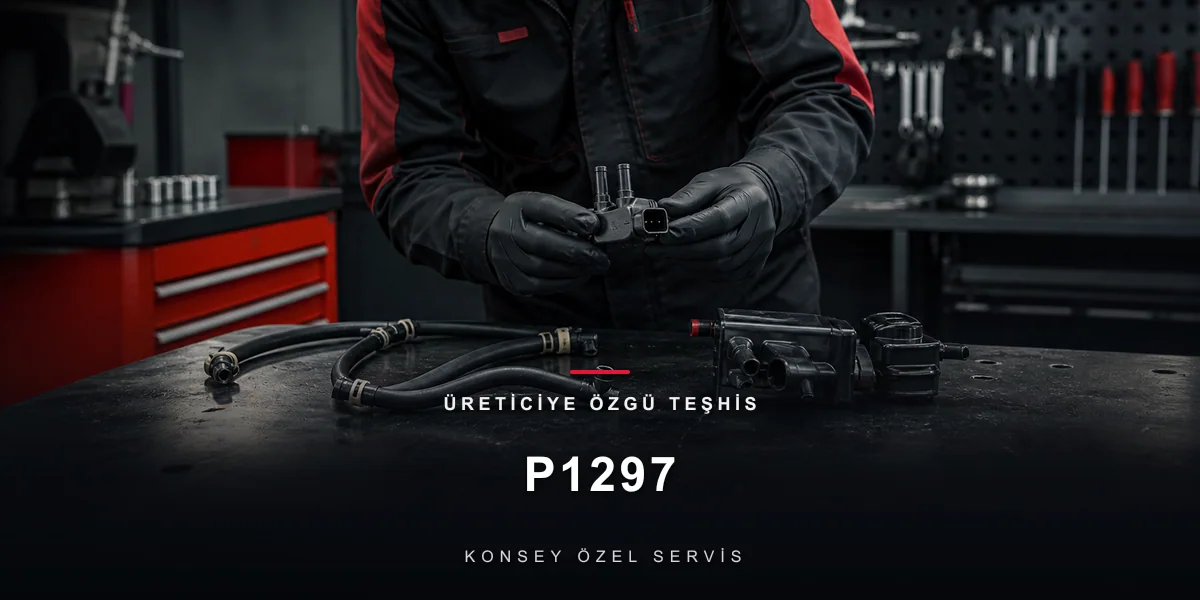 P1297 Arıza Kodu: Üreticiye Özgü Tanım ve Teşhis için Konsey Özel Servis görseli