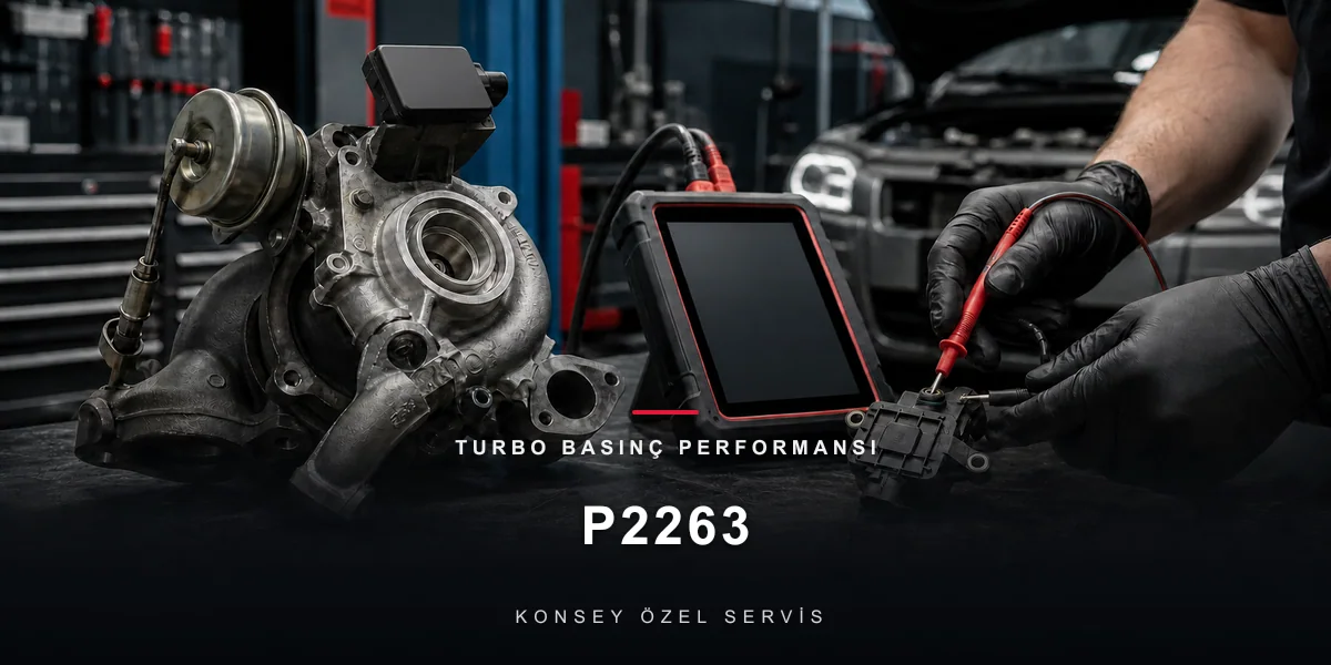 P2263 Arıza Kodu: Turbo Basınç Performansı — 1.6 HDi/TDCi Klasiği için Konsey Özel Servis görseli