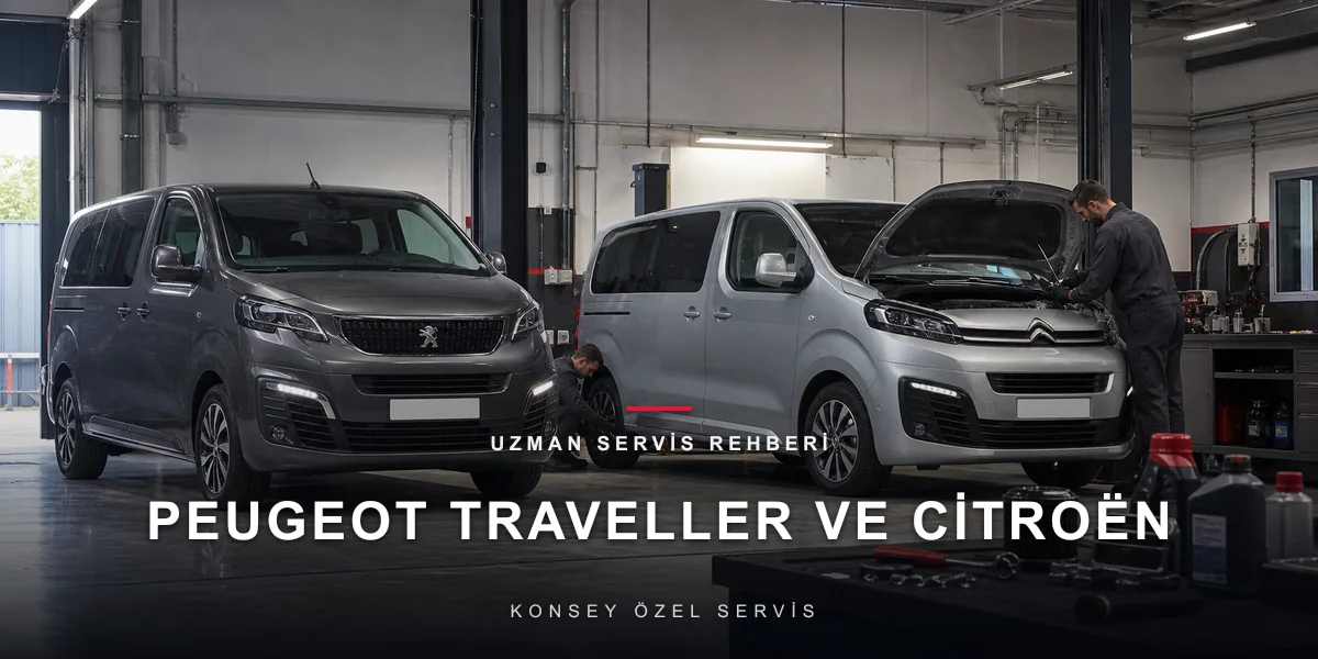 Peugeot Traveller ve Citroën SpaceTourer Bakım Rehberi için Konsey Özel Servis görseli