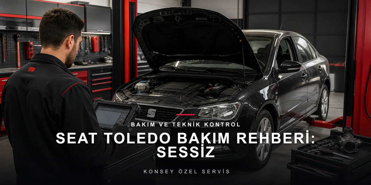 Seat Toledo Bakım Rehberi: Sessiz Klasik, Sağlam Formül için Konsey Özel Servis görseli