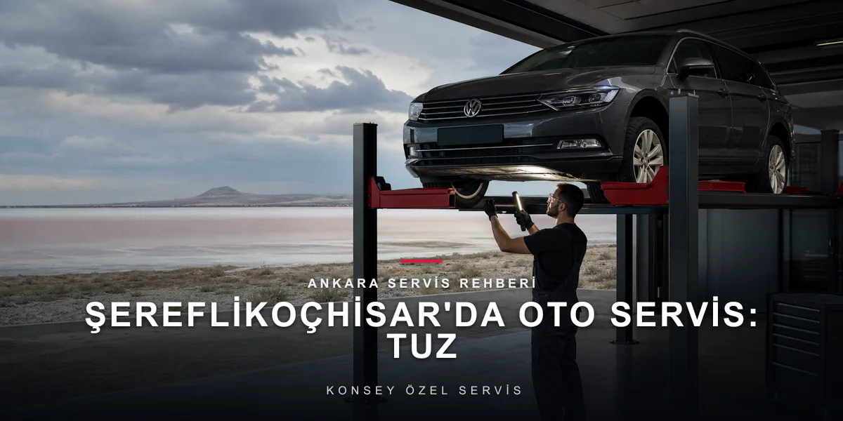 Şereflikoçhisar'da Oto Servis: Tuz Gölü Aksında Korozyon Notu için Konsey Özel Servis görseli