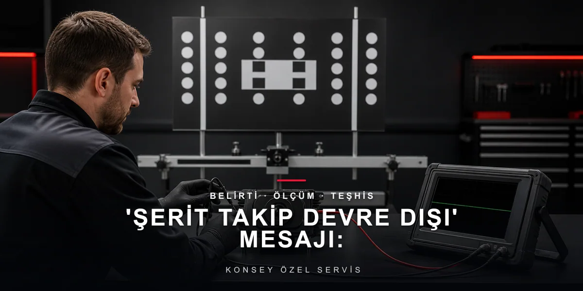 Konsey Özel Servis - blog serit takip devre disi mesaji