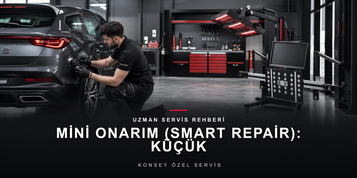 Mini Onarım (Smart Repair): Küçük Hasarda Hızlı ve Ekonomik Çözüm için Konsey Özel Servis görseli