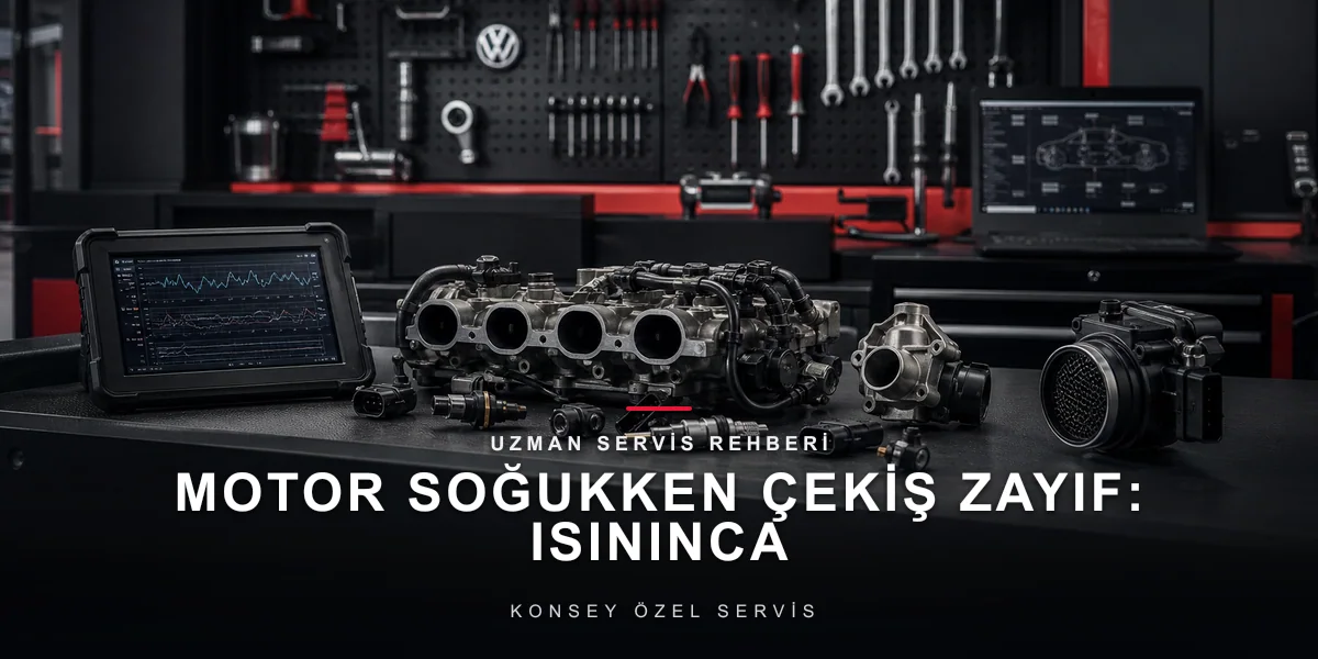 Motor Soğukken Çekiş Zayıf: Isınınca Açılan Motorun Sırrı için Konsey Özel Servis görseli