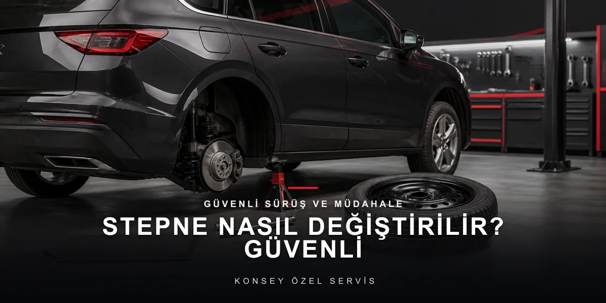 Stepne Nasıl Değiştirilir? Güvenli Lastik Değişimi (Adım Adım) için Konsey Özel Servis görseli