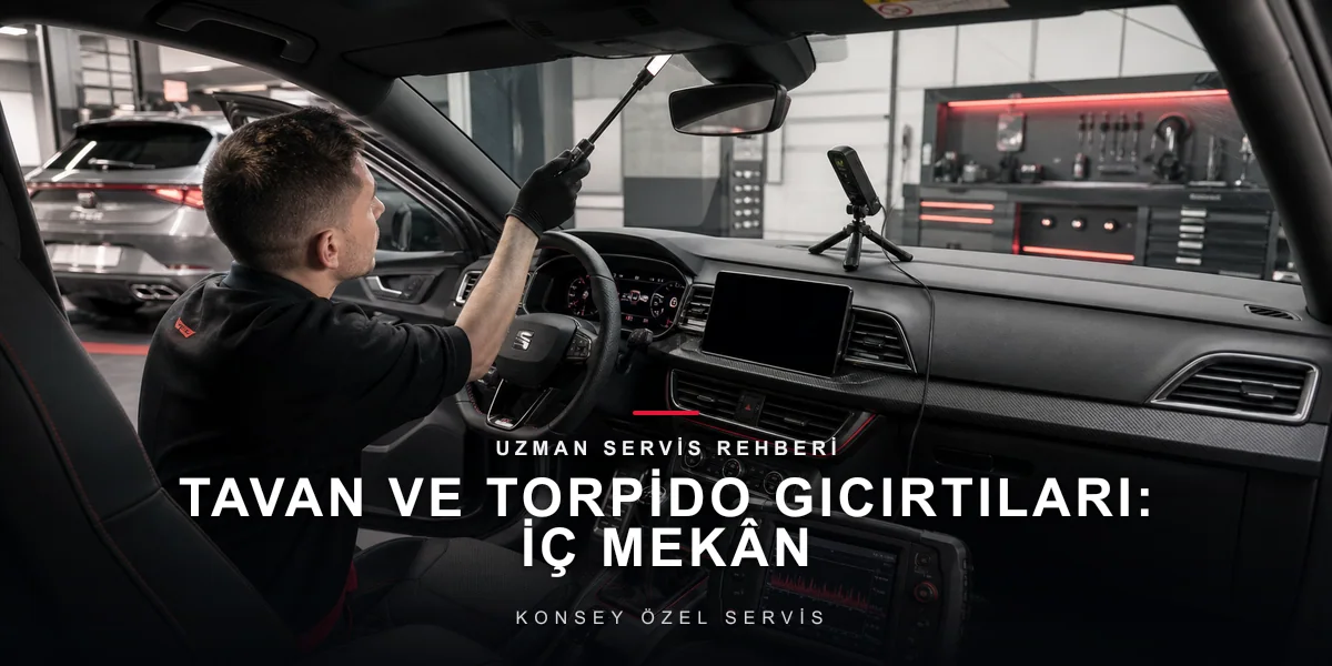 Tavan ve Torpido Gıcırtıları: İç Mekân Seslerinin Avlanma Rehberi için Konsey Özel Servis görseli