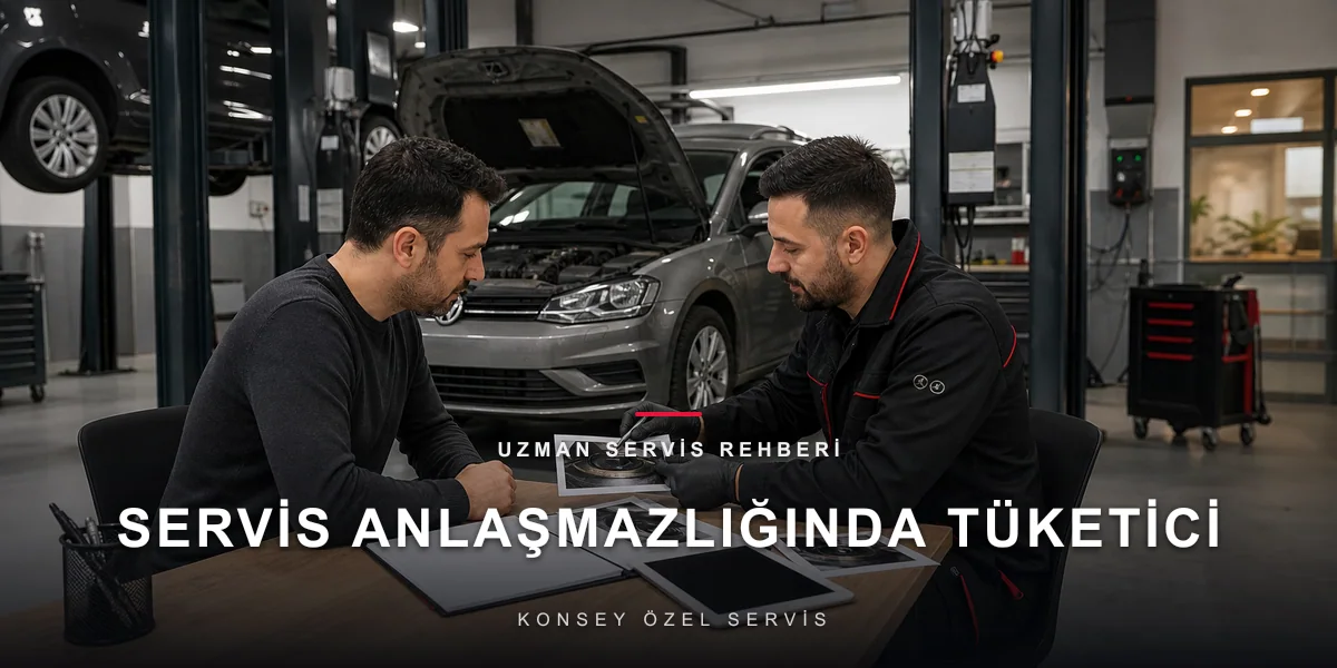 Servis Anlaşmazlığında Tüketici Hakları: Hakem Heyeti Süreci için Konsey Özel Servis görseli