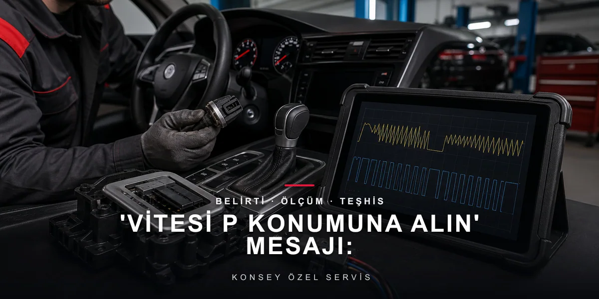 Konsey Özel Servis - blog vites p konumuna alin mesaji