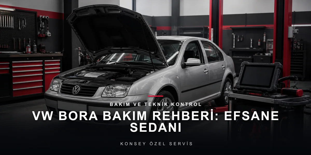 VW Bora Bakım Rehberi: Efsane Sedanı Yaşatmak için Konsey Özel Servis görseli