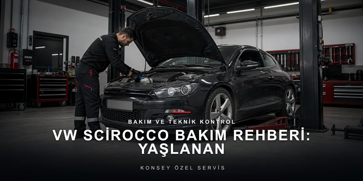 VW Scirocco Bakım Rehberi: Yaşlanan Spor Coupenin El Kitabı için Konsey Özel Servis görseli