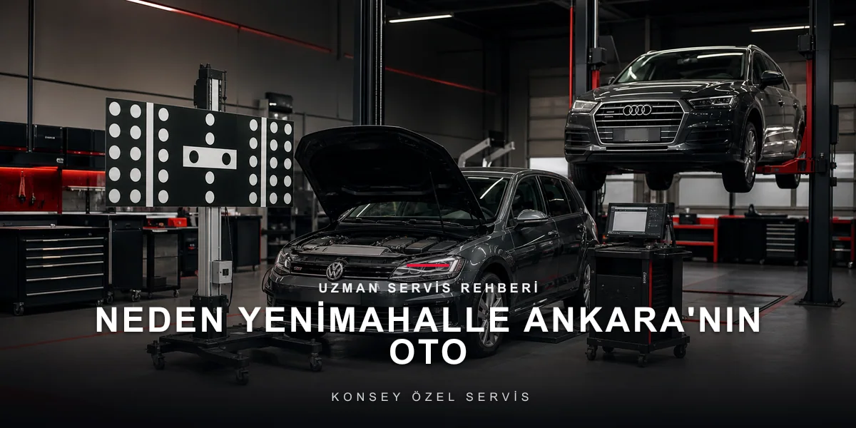 Neden Yenimahalle Ankara'nın Oto Servis Merkezi? için Konsey Özel Servis görseli